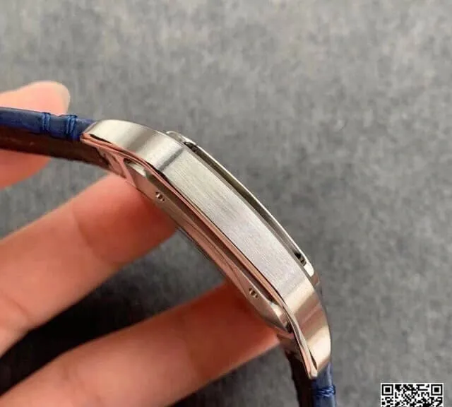 Cartier Santos WSSA0030 V6 Factory 1:1 Best Edition Replica Watch Blue Strap