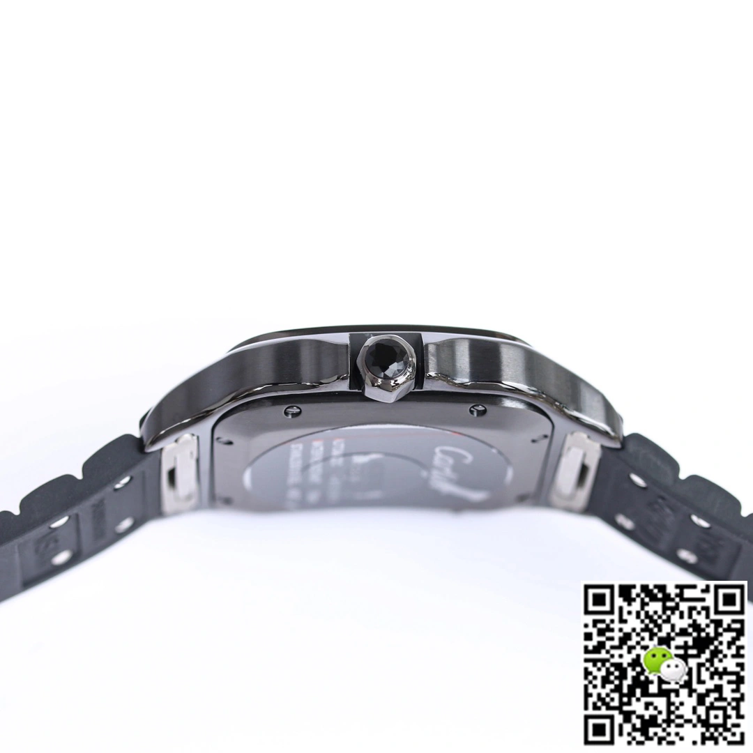 Cartier Santos WSSA0039 GF Factory 1:1 Best Edition Replica Watch V2 Black Case