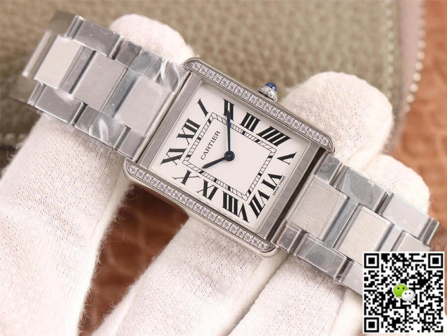 Cartier Tank K11 Factory 1:1 Best Edition Replica Watch White Dial