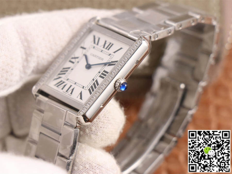 Cartier Tank K11 Factory 1:1 Best Edition Replica Watch White Dial