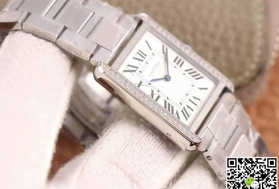 Cartier Tank K11 Factory 1:1 Best Edition Replica Watch White Dial