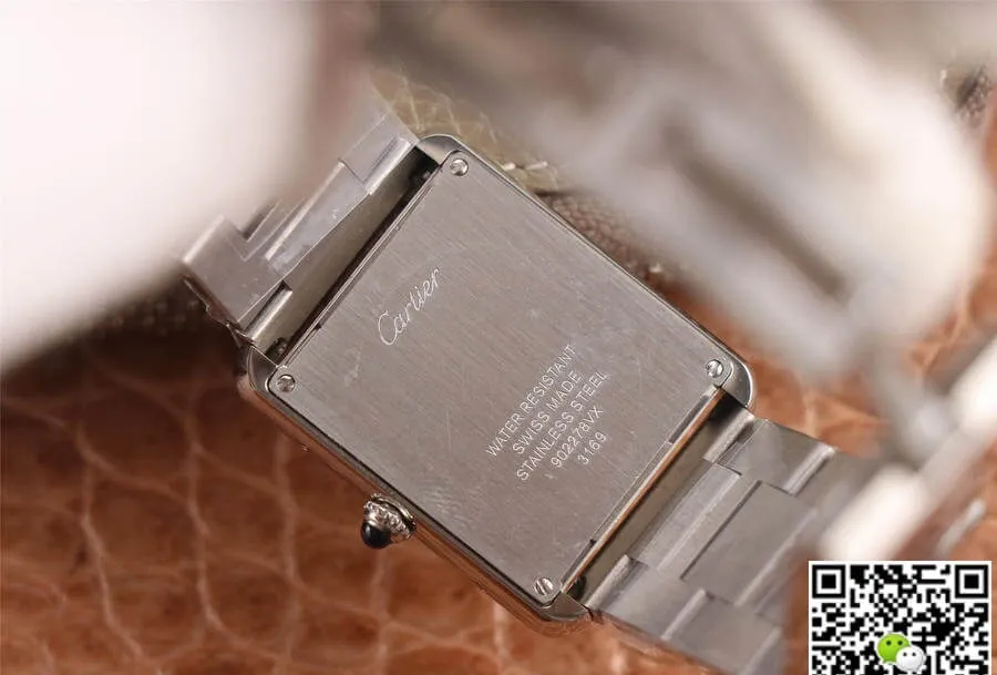 Cartier Tank K11 Factory 1:1 Best Edition Replica Watch White Dial