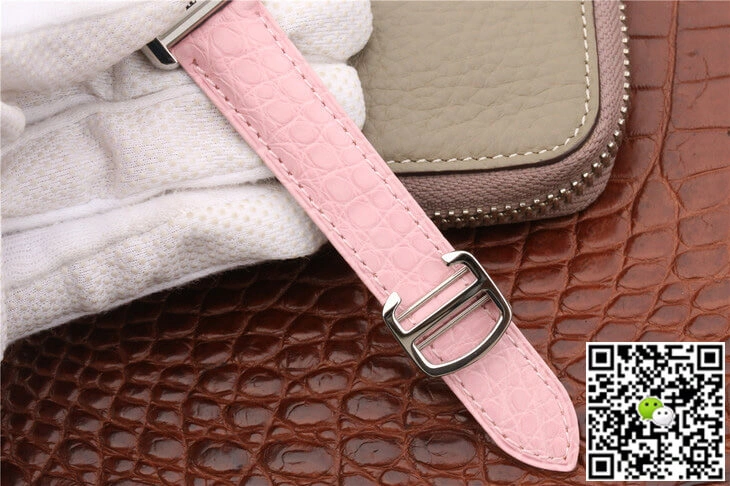 Cartier Tank Ladies K11 Factory 1:1 Best Edition Replica Watch Pink Strap