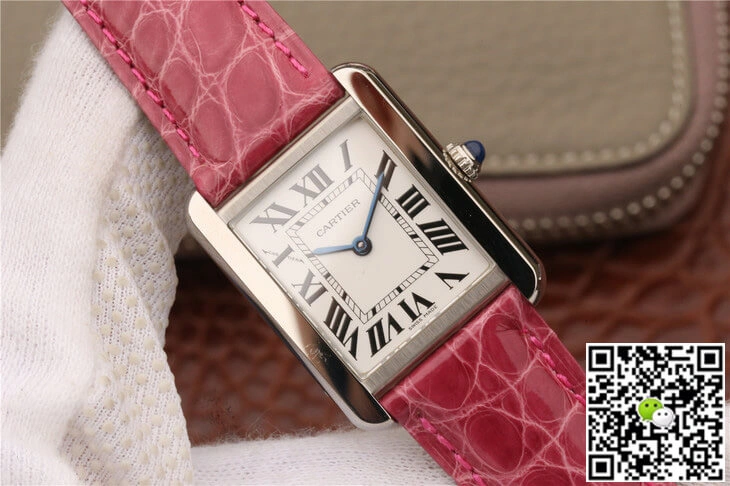Cartier Tank Ladies K11 Factory 1:1 Best Edition Replica Watch White Dial