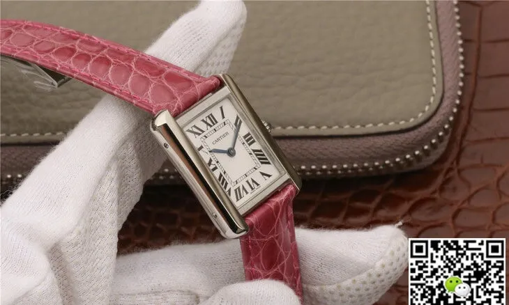 Cartier Tank Ladies K11 Factory 1:1 Best Edition Replica Watch White Dial