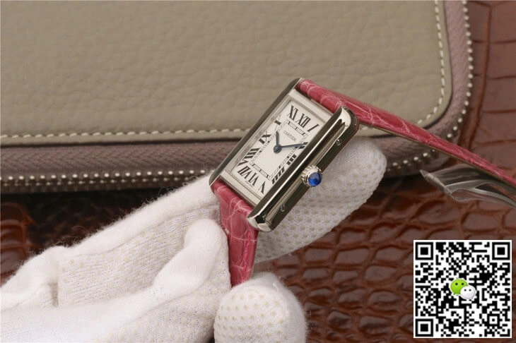 Cartier Tank Ladies K11 Factory 1:1 Best Edition Replica Watch White Dial