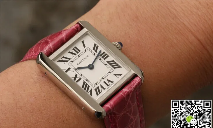 Cartier Tank Ladies K11 Factory 1:1 Best Edition Replica Watch White Dial