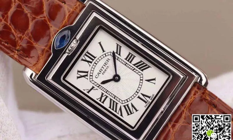 Cartier Tank Solo W5200025 1:1 Best Edition Replica Watch Swiss Ronda Quartz