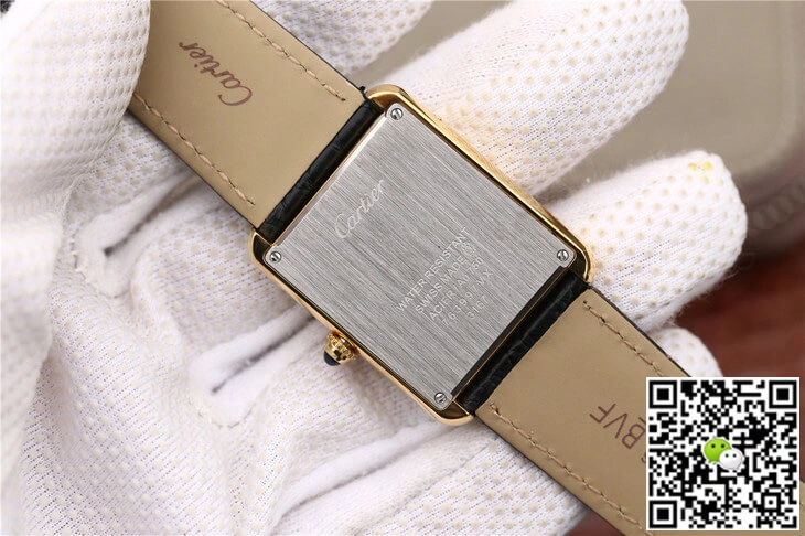 Cartier Tank W5200002 K11 Factory 1:1 Best Edition Replica Watch White Dial
