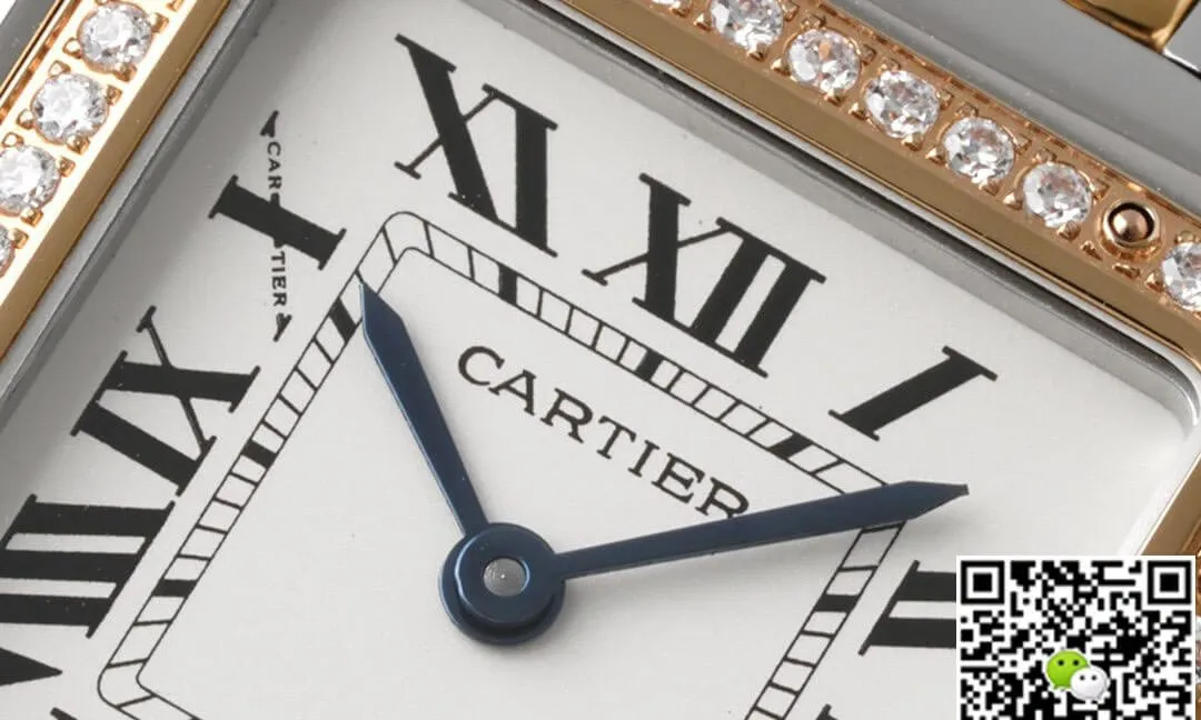 Panthere De Cartier W3PN0007 27MM BV Factory 1:1 Best Edition Replica Watch Diamond-Set Bezel