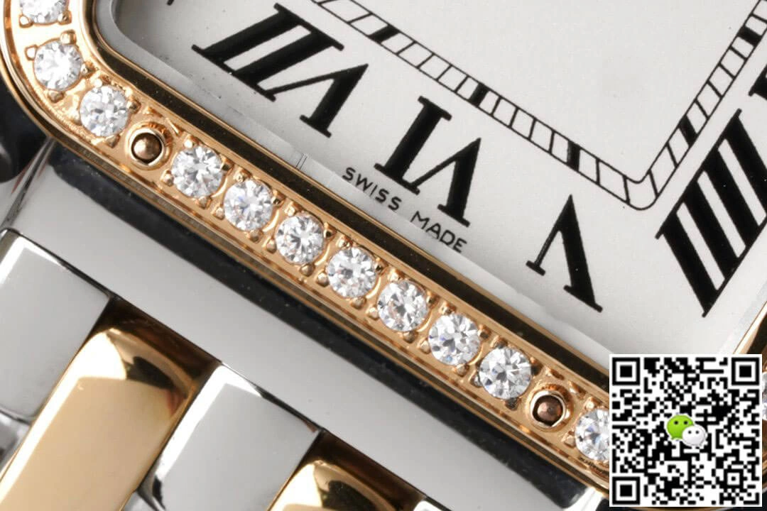 Panthere De Cartier W3PN0007 27MM BV Factory 1:1 Best Edition Replica Watch Diamond-Set Bezel