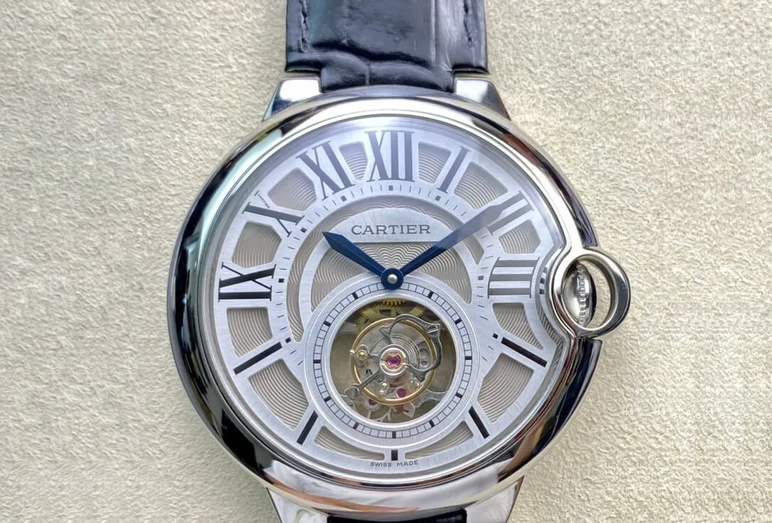 Ballon Bleu De Cartier W6920021 BBR Factory 1:1 Best Edition Replica Watch Stainless Steel Bezel