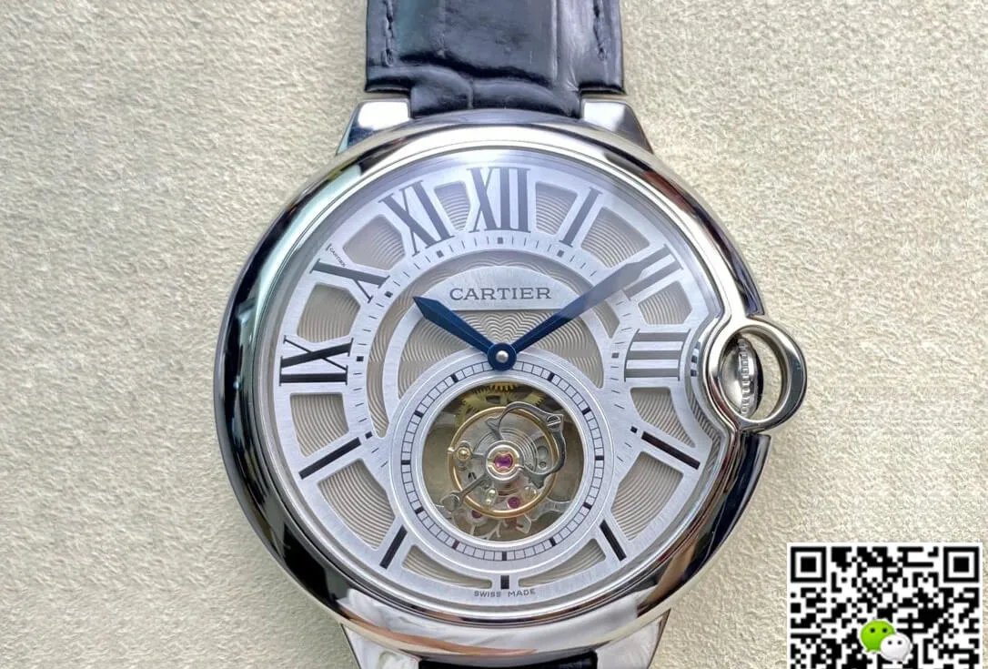 Ballon Bleu De Cartier W6920021 BBR Factory 1:1 Best Edition Replica Watch Stainless Steel Bezel