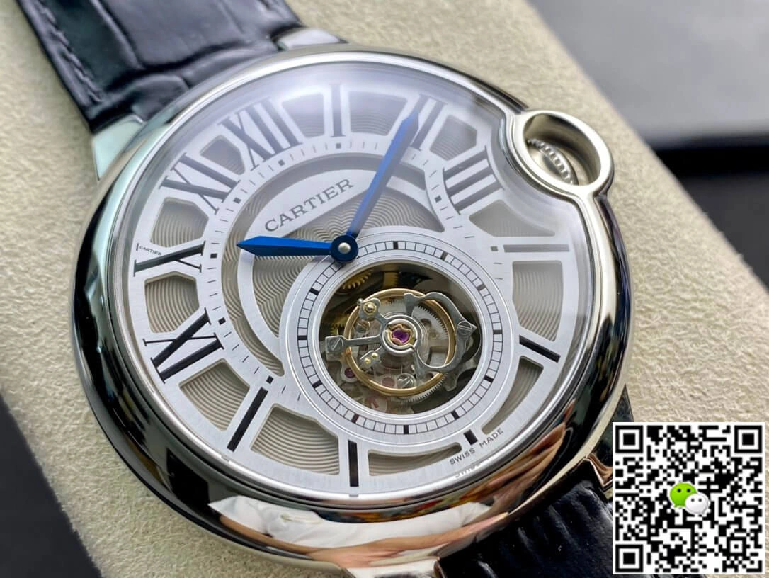 Ballon Bleu De Cartier W6920021 BBR Factory 1:1 Best Edition Replica Watch Stainless Steel Bezel