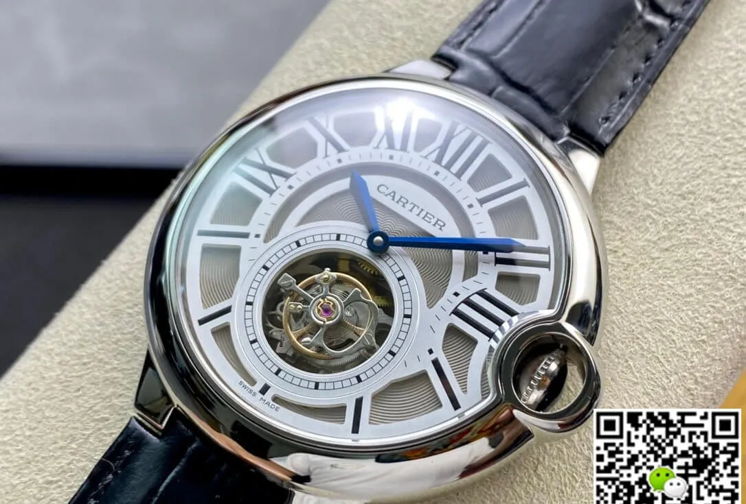 Ballon Bleu De Cartier W6920021 BBR Factory 1:1 Best Edition Replica Watch Stainless Steel Bezel