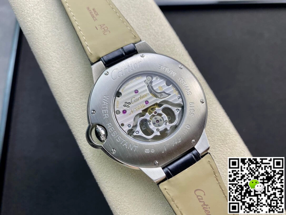 Ballon Bleu De Cartier W6920021 BBR Factory 1:1 Best Edition Replica Watch Stainless Steel Bezel