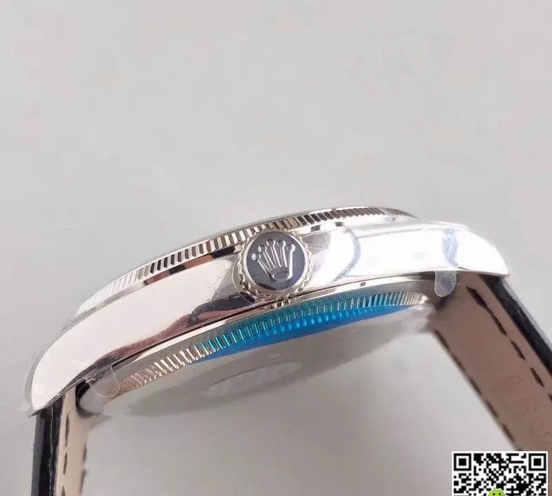 Rolex Cellini 50509 MKS Factory Black Dial 1:1 Best Edition Replica Watch Swiss ETA3132