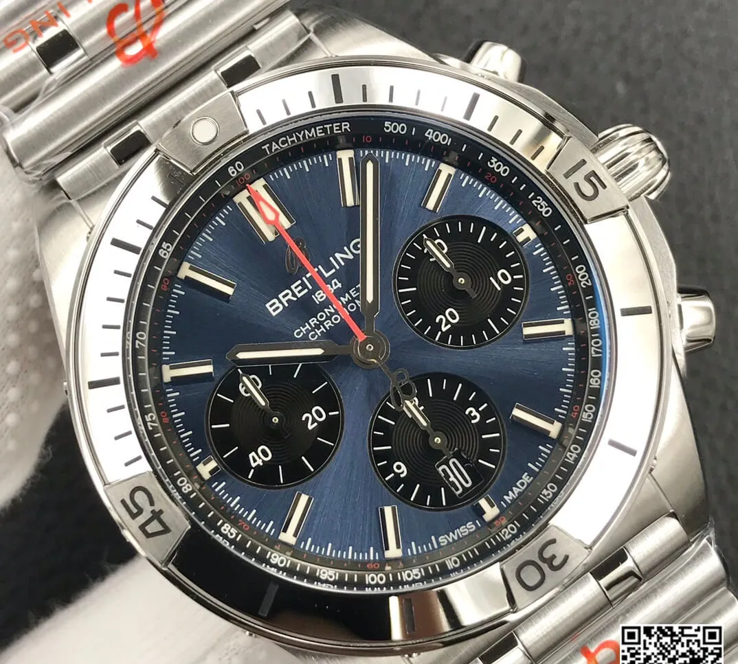 Breitling Chronomat AB0134101C1A1 GF Factory 1:1 Best Edition Replica Watch Stainless Steel