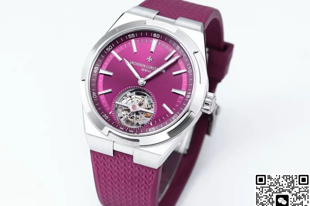 BBS Factory Vacheron Constantin Tourbillon 6000V-210T-H179 Rubber Strap 1:1 Best Edition Replica Watch