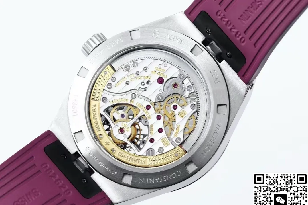 BBS Factory Vacheron Constantin Tourbillon 6000V-210T-H179 Rubber Strap 1:1 Best Edition Replica Watch