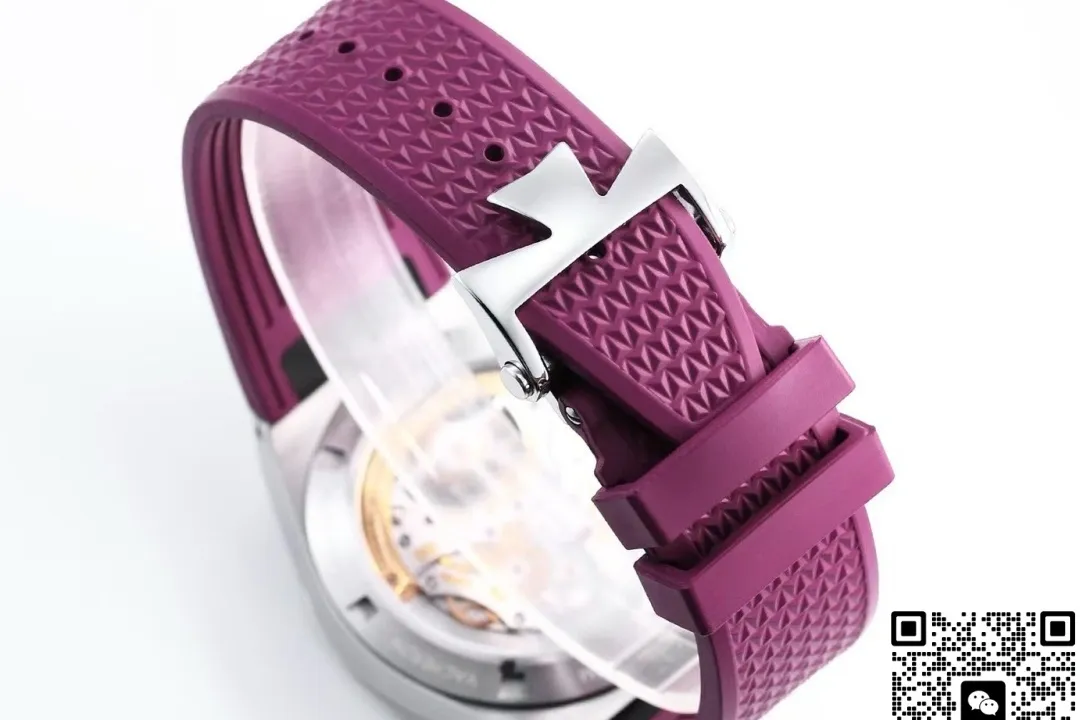 BBS Factory Vacheron Constantin Tourbillon 6000V-210T-H179 Rubber Strap 1:1 Best Edition Replica Watch