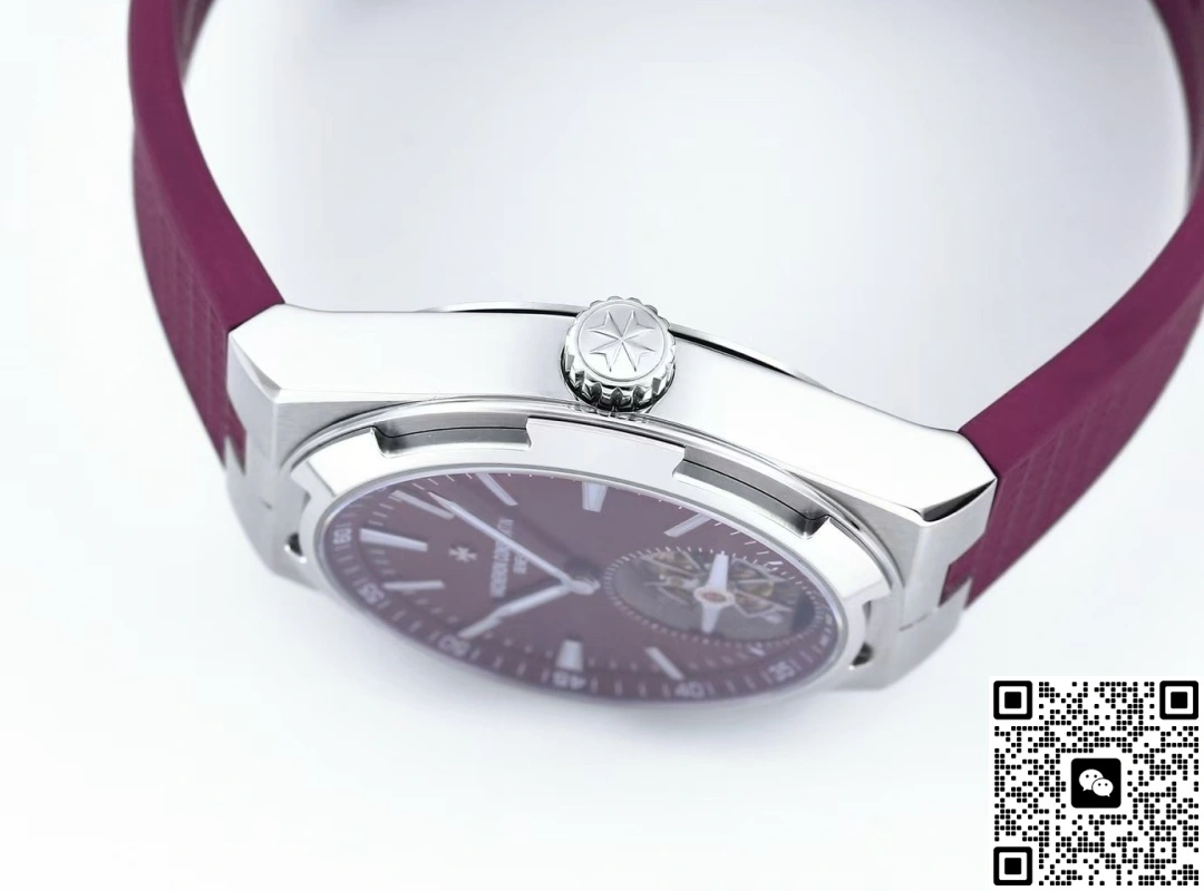 BBS Factory Vacheron Constantin Tourbillon 6000V-210T-H179 Rubber Strap 1:1 Best Edition Replica Watch