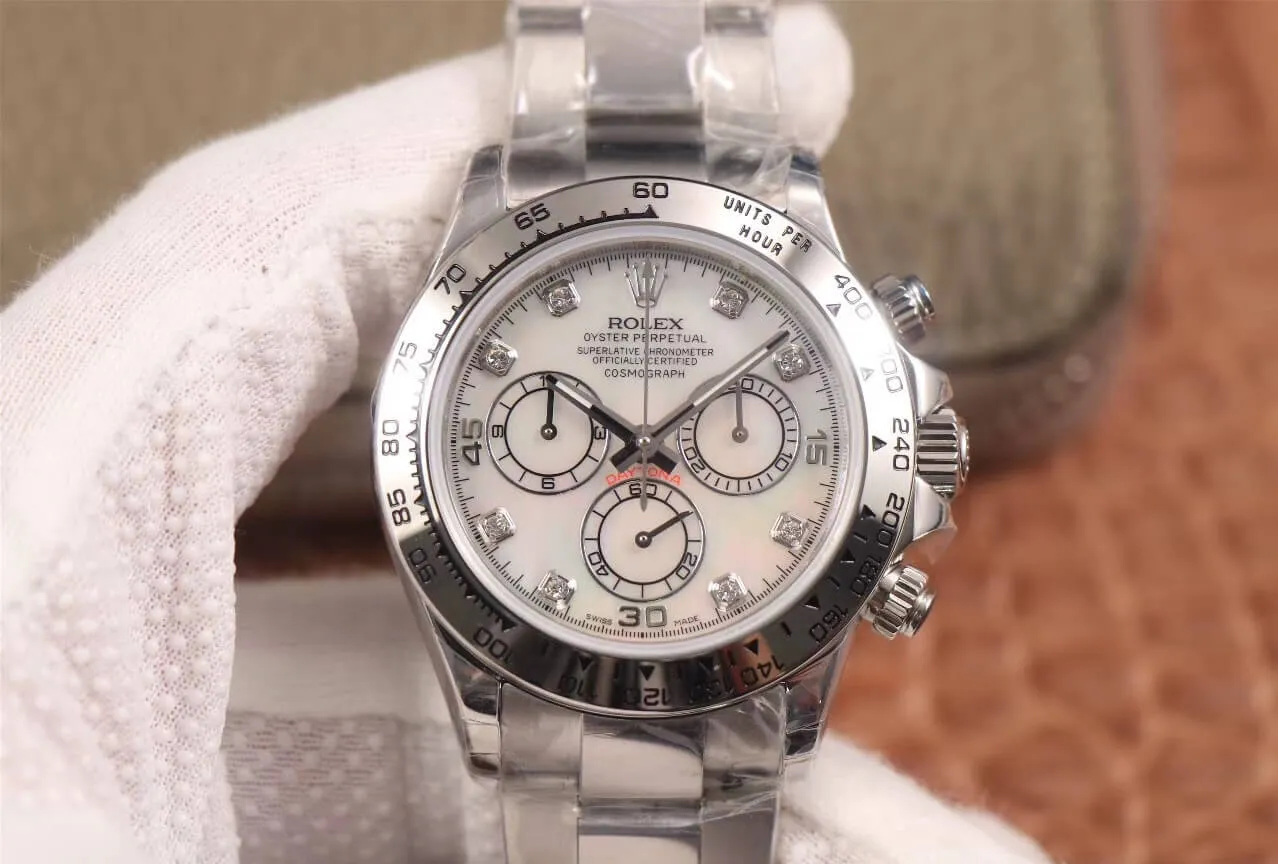 Rolex Daytona Cosmograph 116520-78590 JH Factory 1:1 Best Edition Replica Watch Stainless Steel