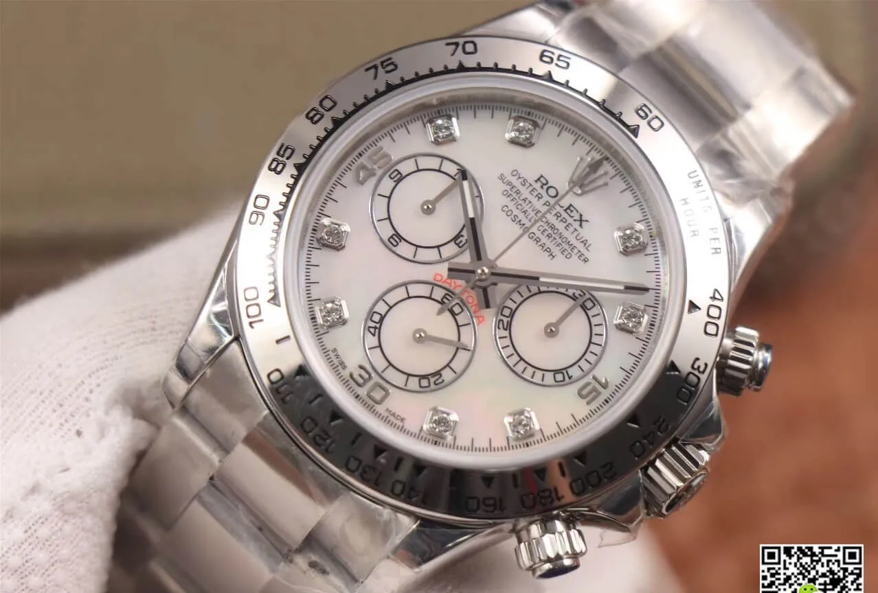 Rolex Daytona Cosmograph 116520-78590 JH Factory 1:1 Best Edition Replica Watch Stainless Steel