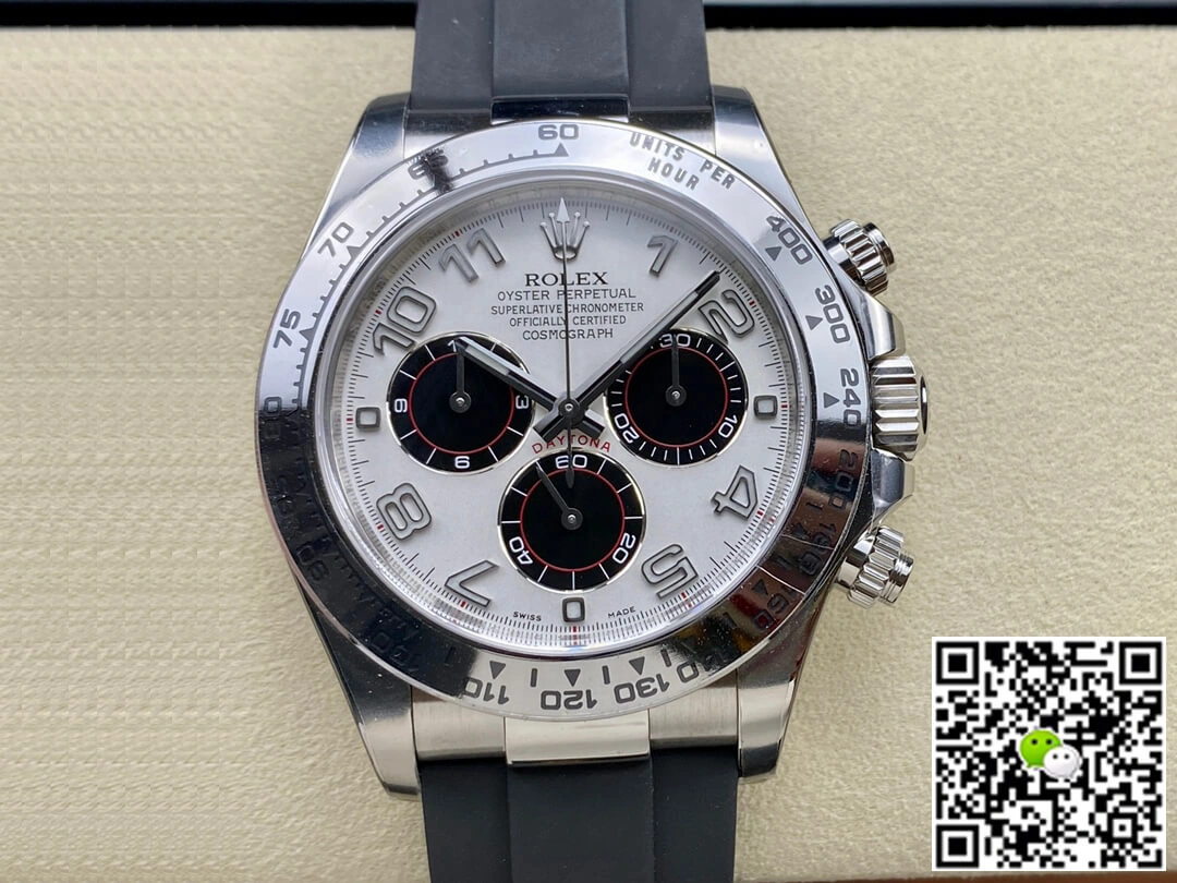 Rolex Cosmograph Daytona 116519 Clean Factory 1:1 Best Edition Replica Watch White Dial
