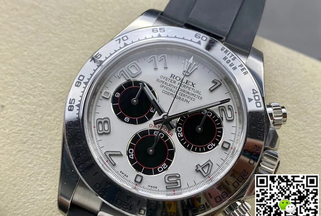 Rolex Cosmograph Daytona 116519 Clean Factory 1:1 Best Edition Replica Watch White Dial