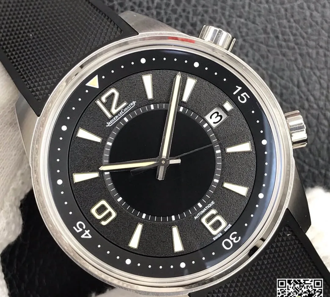 Jaeger LeCoultre Geographic 9068670 ZF Factory 1:1 Best Edition Replica Watch Black SStrap