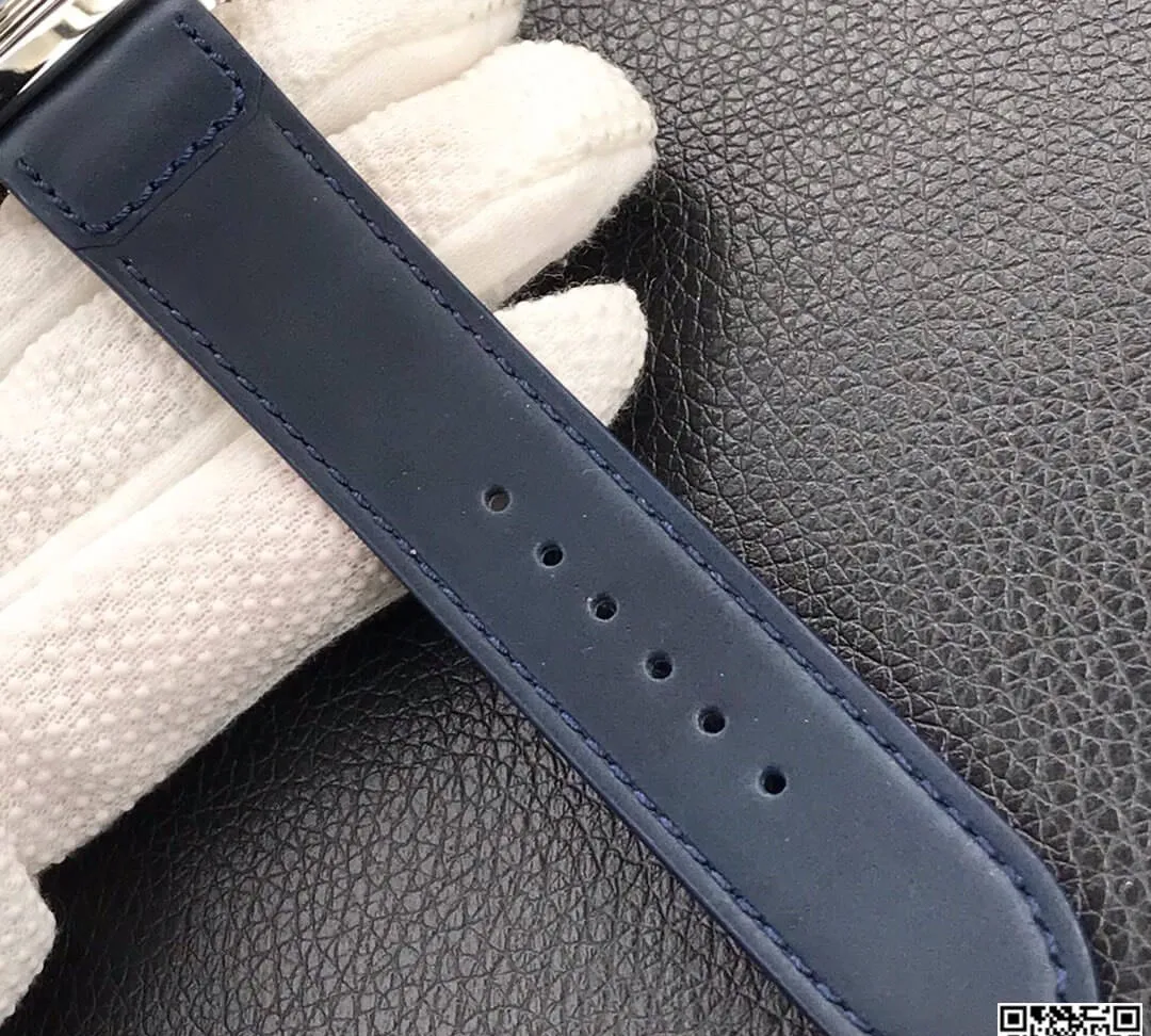 Jaeger LeCoultre Reverso Flip MG Factory 1:1 Best Edition Replica Watch Blue Leather Strap