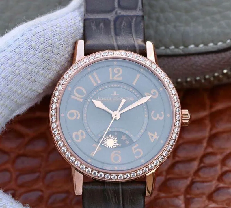 Jaeger-LeCoultre rendez vous Dating Q3442450 1:1 Best Edition Replica Watch Swiss ETA898A 1
