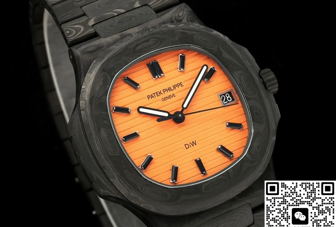DIW Factory Patek Philippe 5711 Date display 1:1 Best Edition Replica Watch