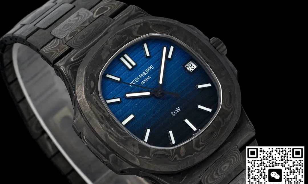 DIW Factory Patek Philippe 5711 Gradient Blue 1:1 Best Edition Replica Watch