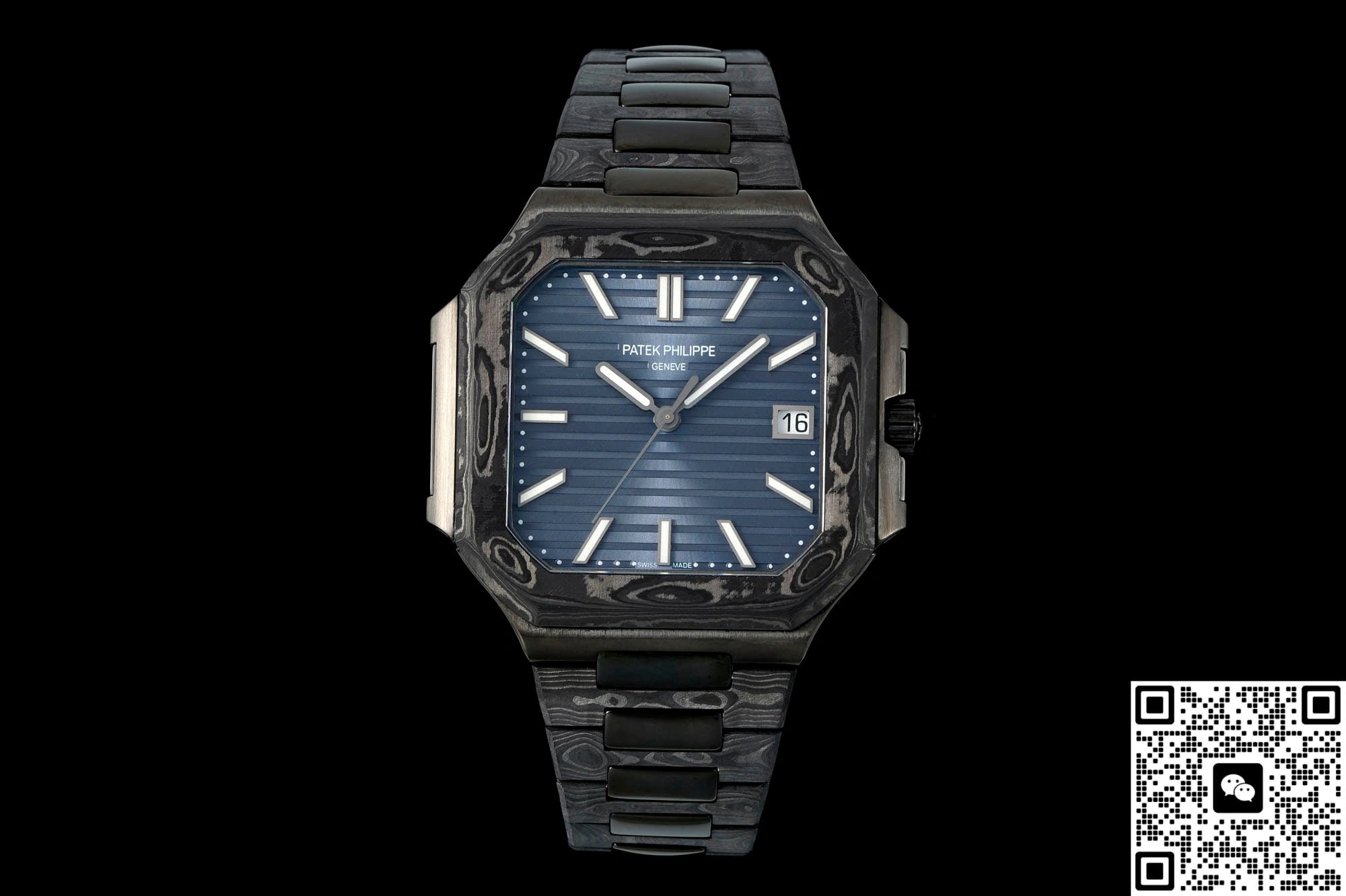 DIW Factory Patek Philippe 5821 Date display 1:1 Best Edition Replica Watch