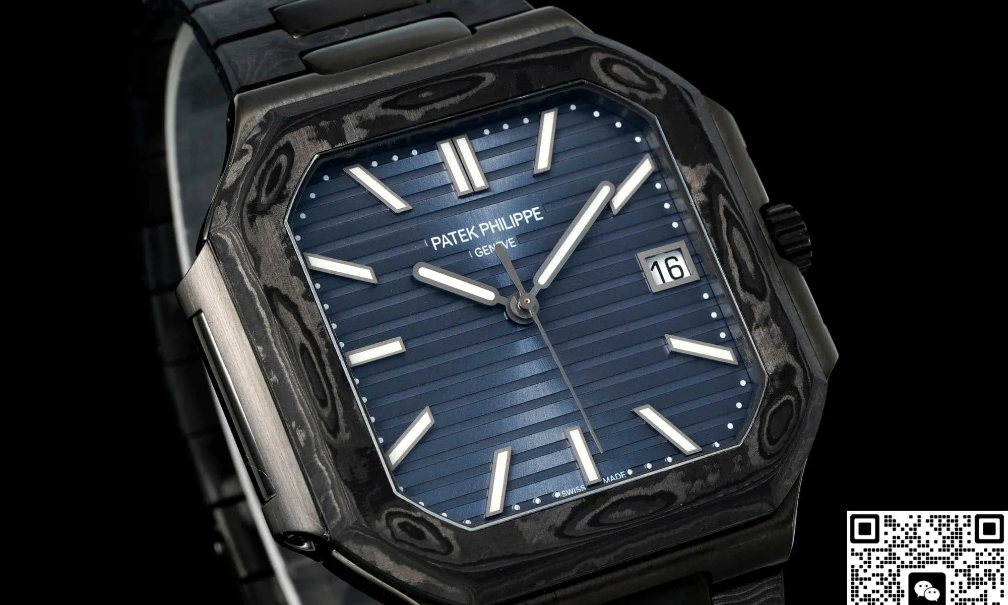 DIW Factory Patek Philippe 5821 Date display 1:1 Best Edition Replica Watch