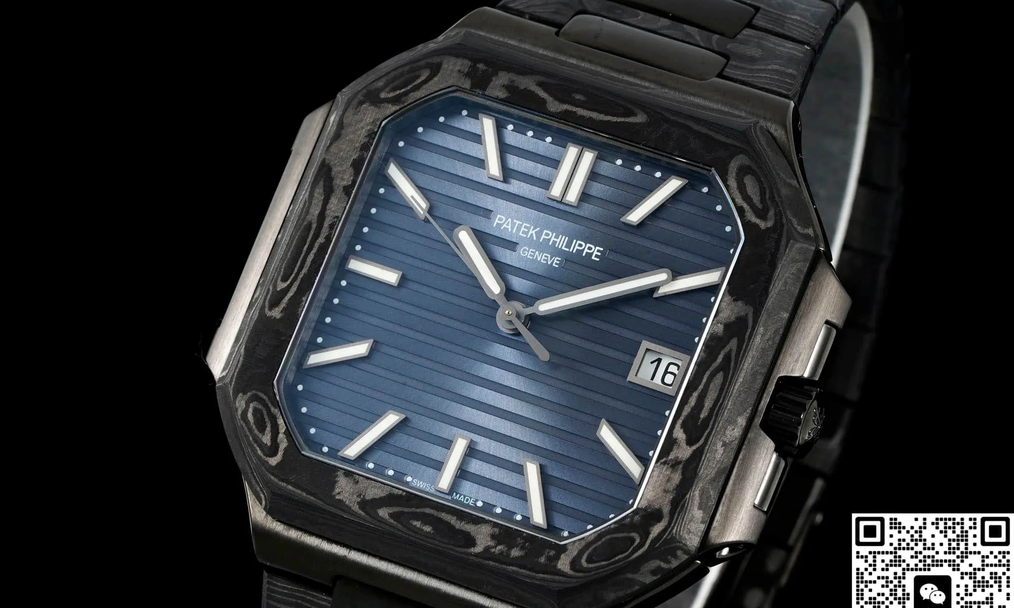 DIW Factory Patek Philippe 5821 Date display 1:1 Best Edition Replica Watch