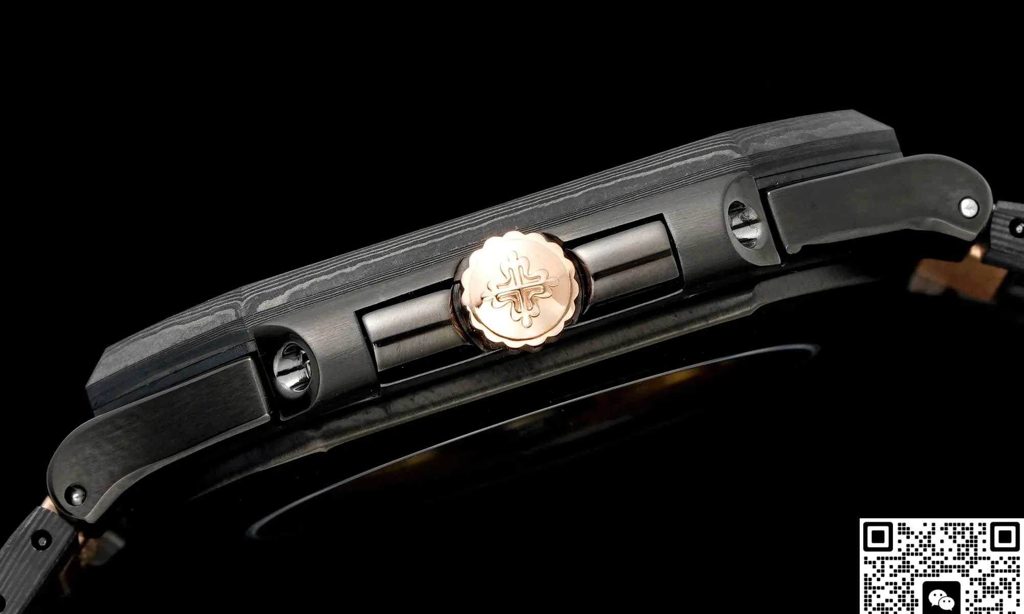 DIW Factory Patek Philippe 5821 carbon fiber 1:1 Best Edition Replica Watch