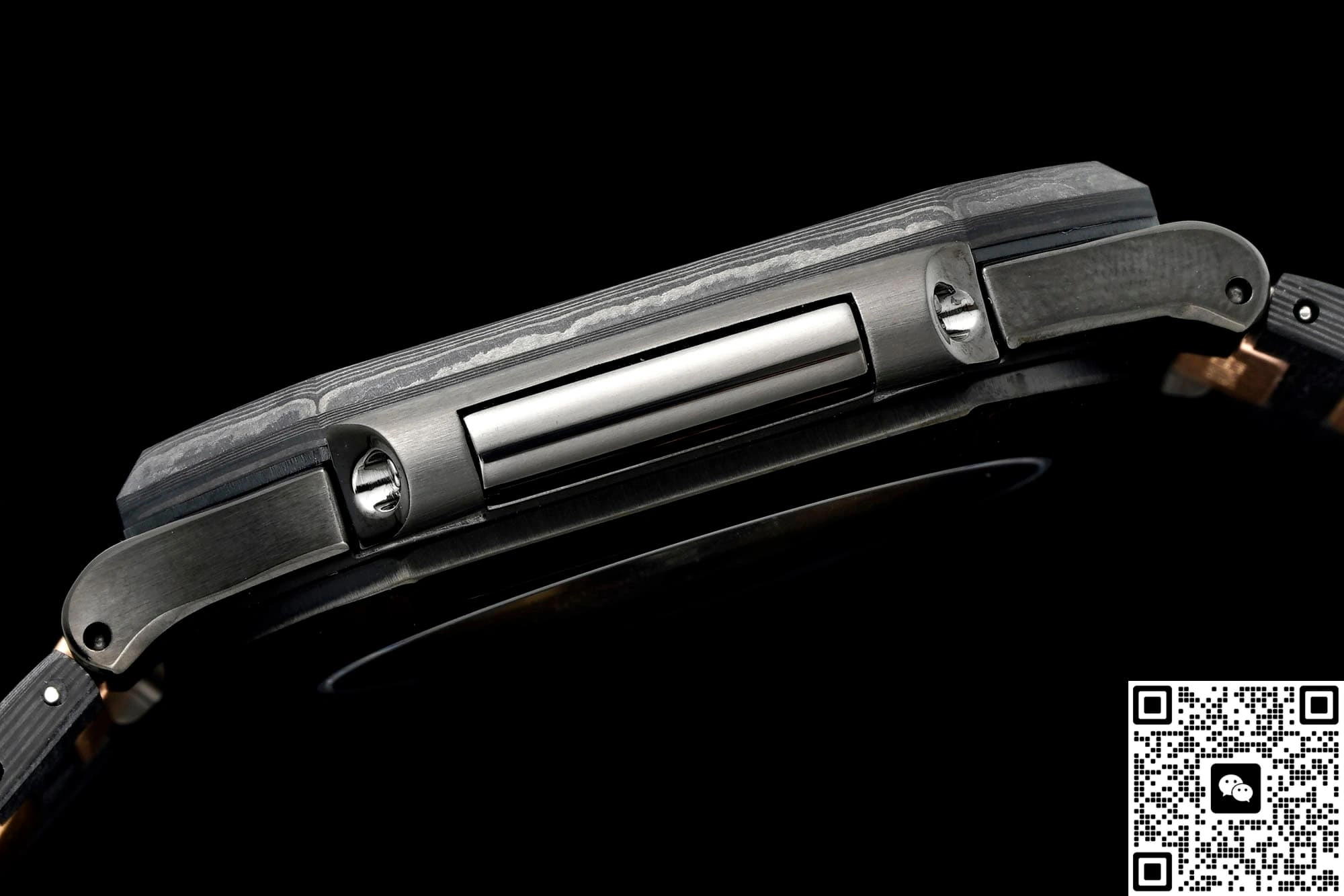 DIW Factory Patek Philippe 5821 carbon fiber 1:1 Best Edition Replica Watch