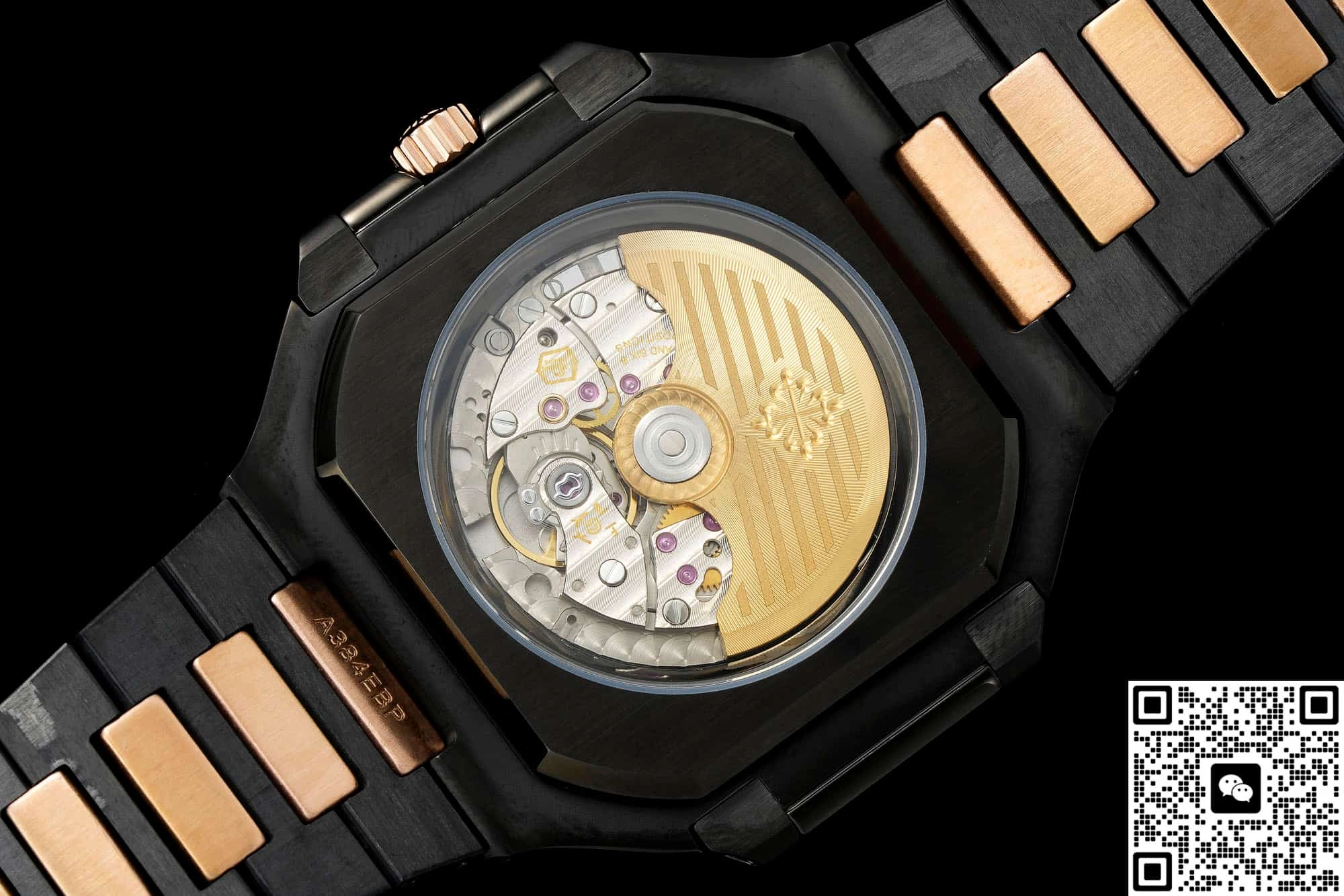 DIW Factory Patek Philippe 5821 carbon fiber 1:1 Best Edition Replica Watch