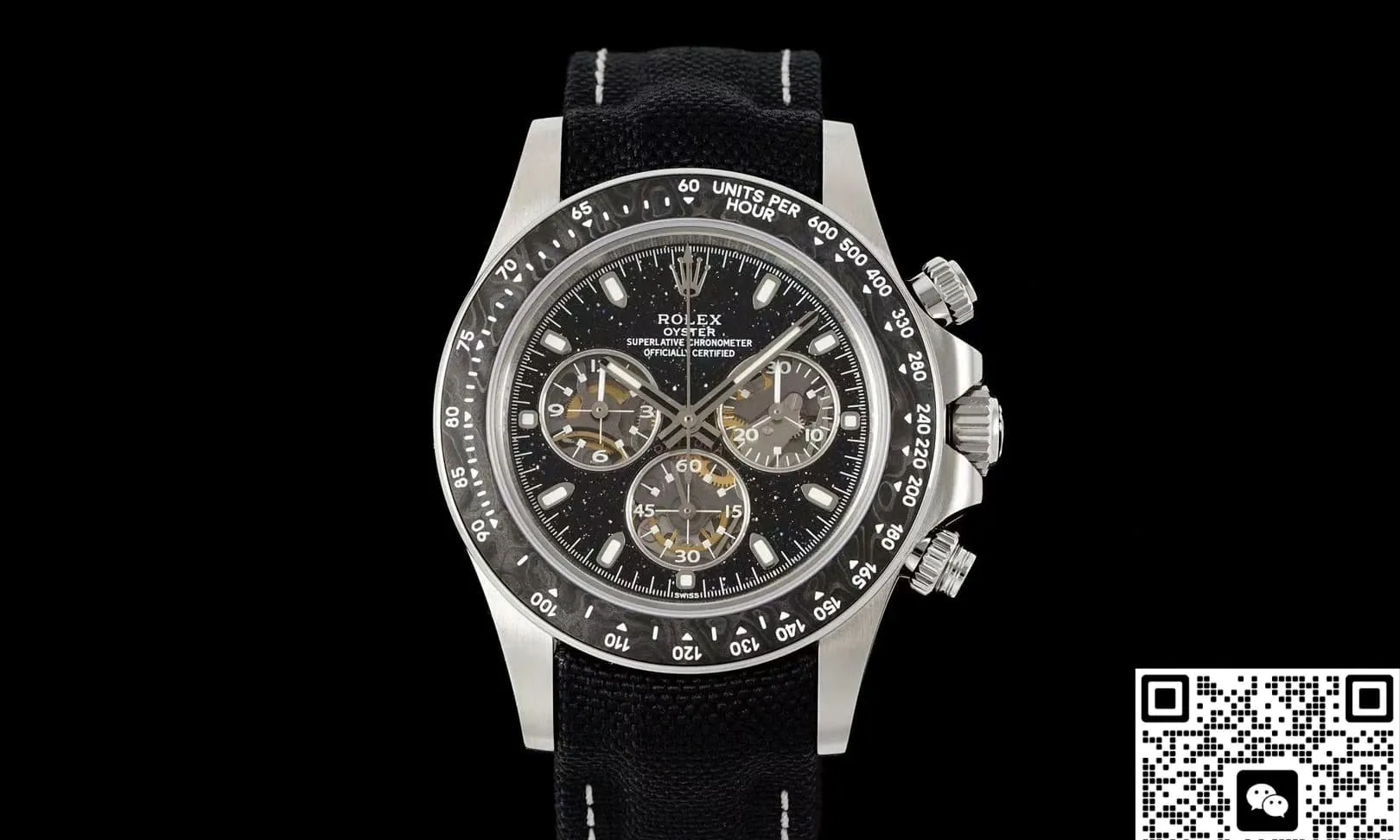 DIW Factory Rolex Cosmograph Daytona Black dial 1:1 Best Edition Replica Watch
