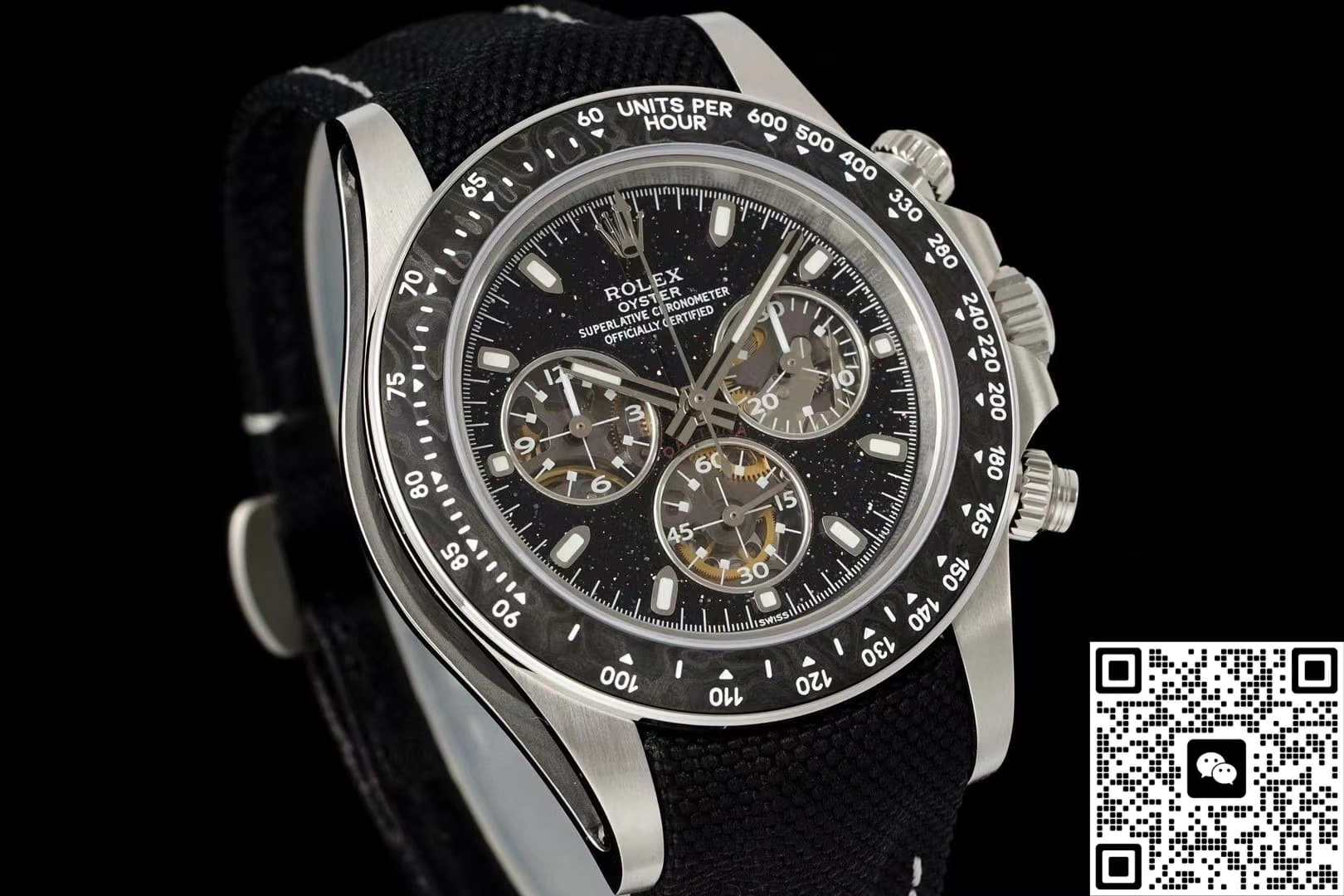 DIW Factory Rolex Cosmograph Daytona Black dial 1:1 Best Edition Replica Watch