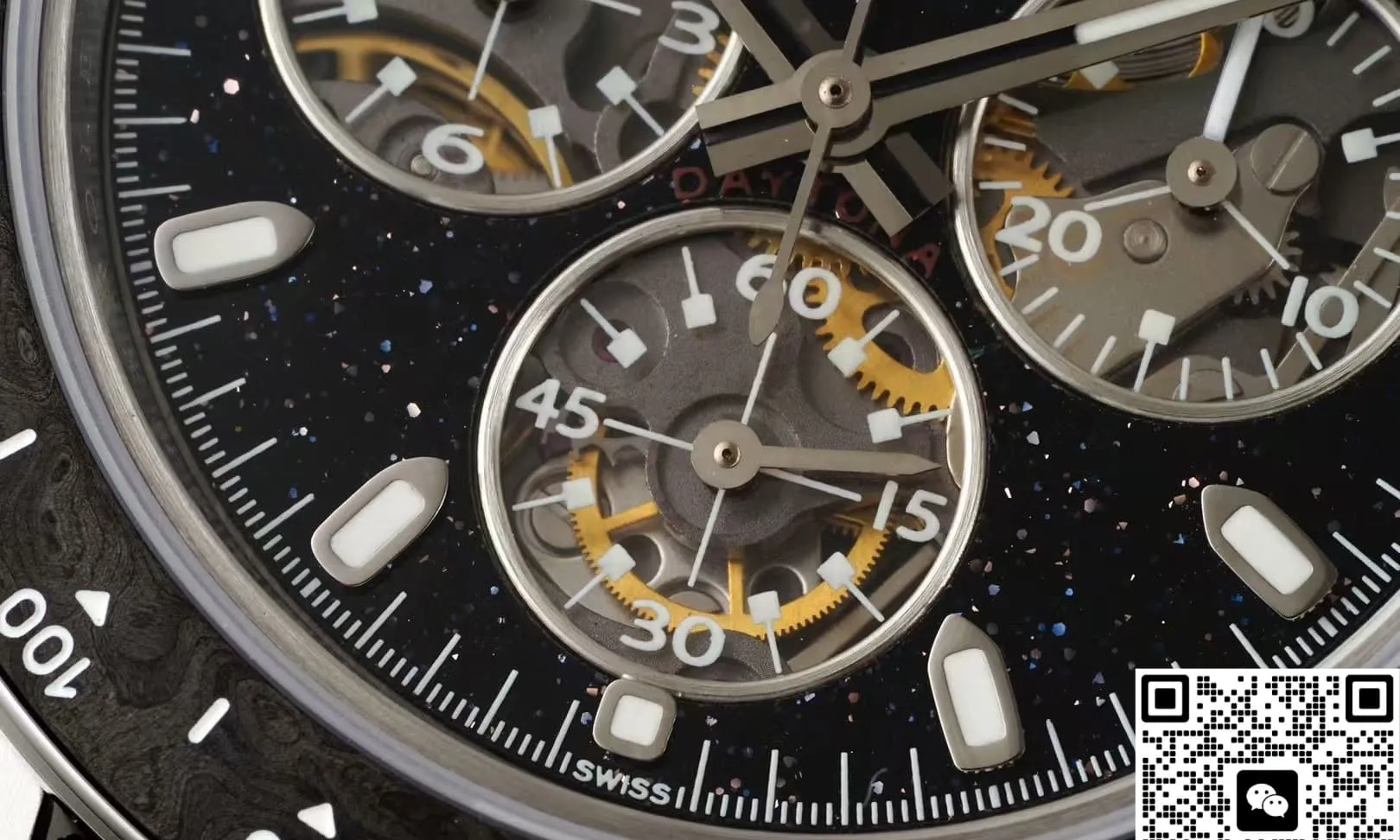 DIW Factory Rolex Cosmograph Daytona Black dial 1:1 Best Edition Replica Watch