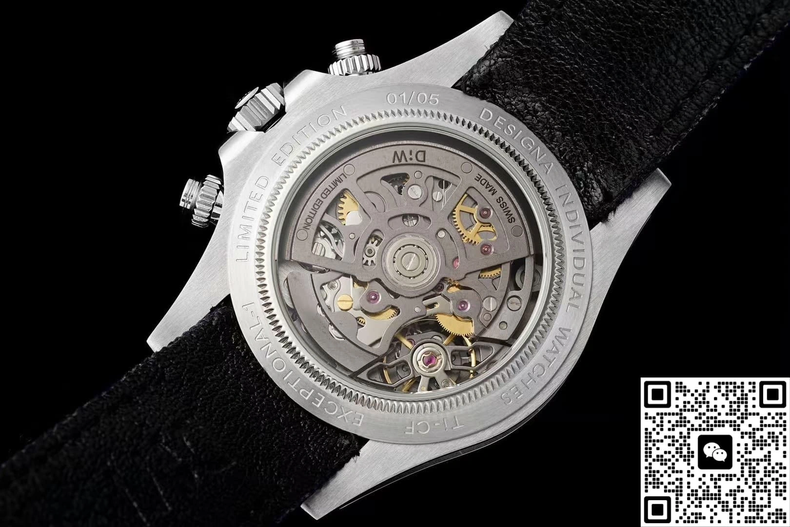 DIW Factory Rolex Cosmograph Daytona Black dial 1:1 Best Edition Replica Watch