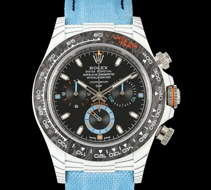 DIW Factory Rolex Cosmograph Daytona Blue Strap 1:1 Best Edition Replica Watch
