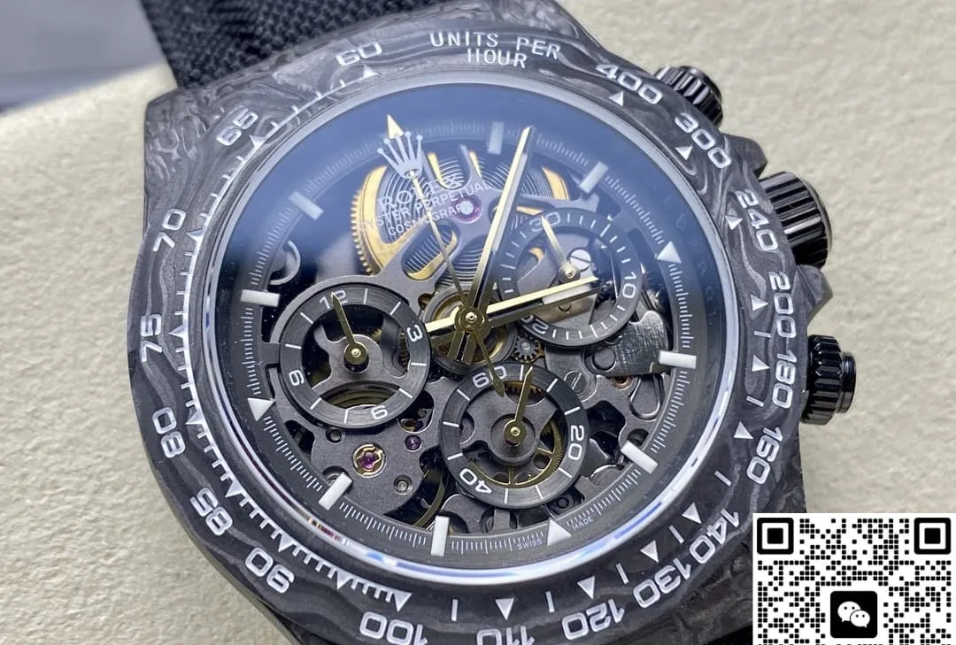 DIW Factory Rolex Cosmograph Daytona Carbon Fiber 1:1 Best Edition Replica Watch
