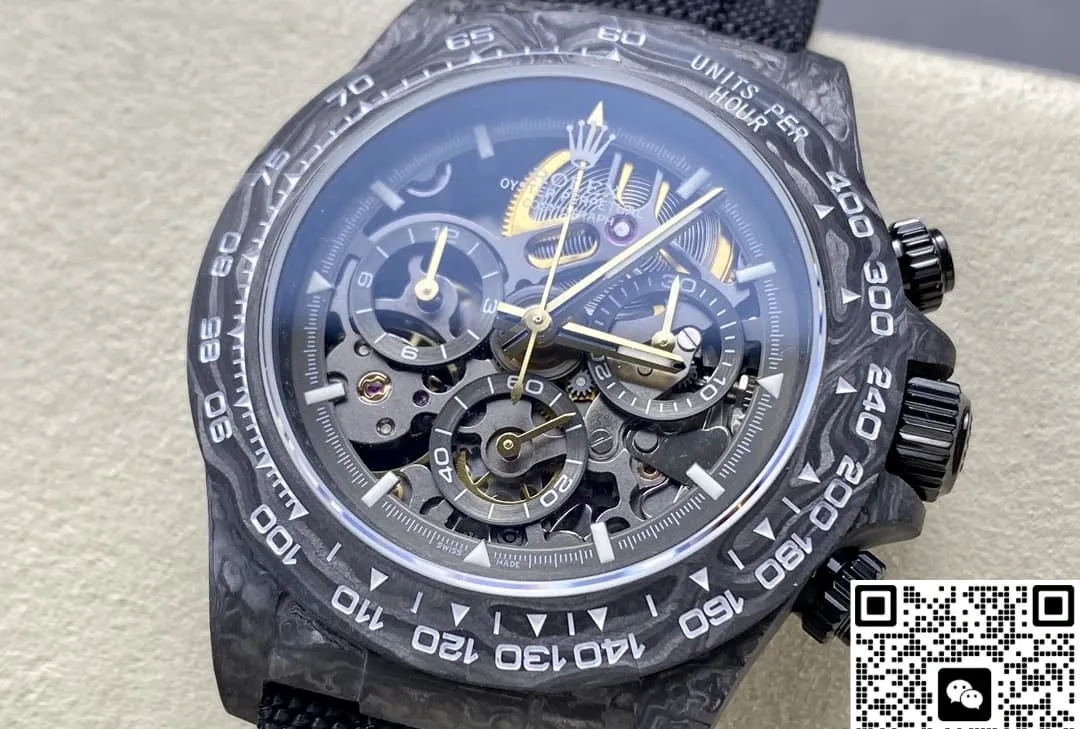 DIW Factory Rolex Cosmograph Daytona Carbon Fiber 1:1 Best Edition Replica Watch