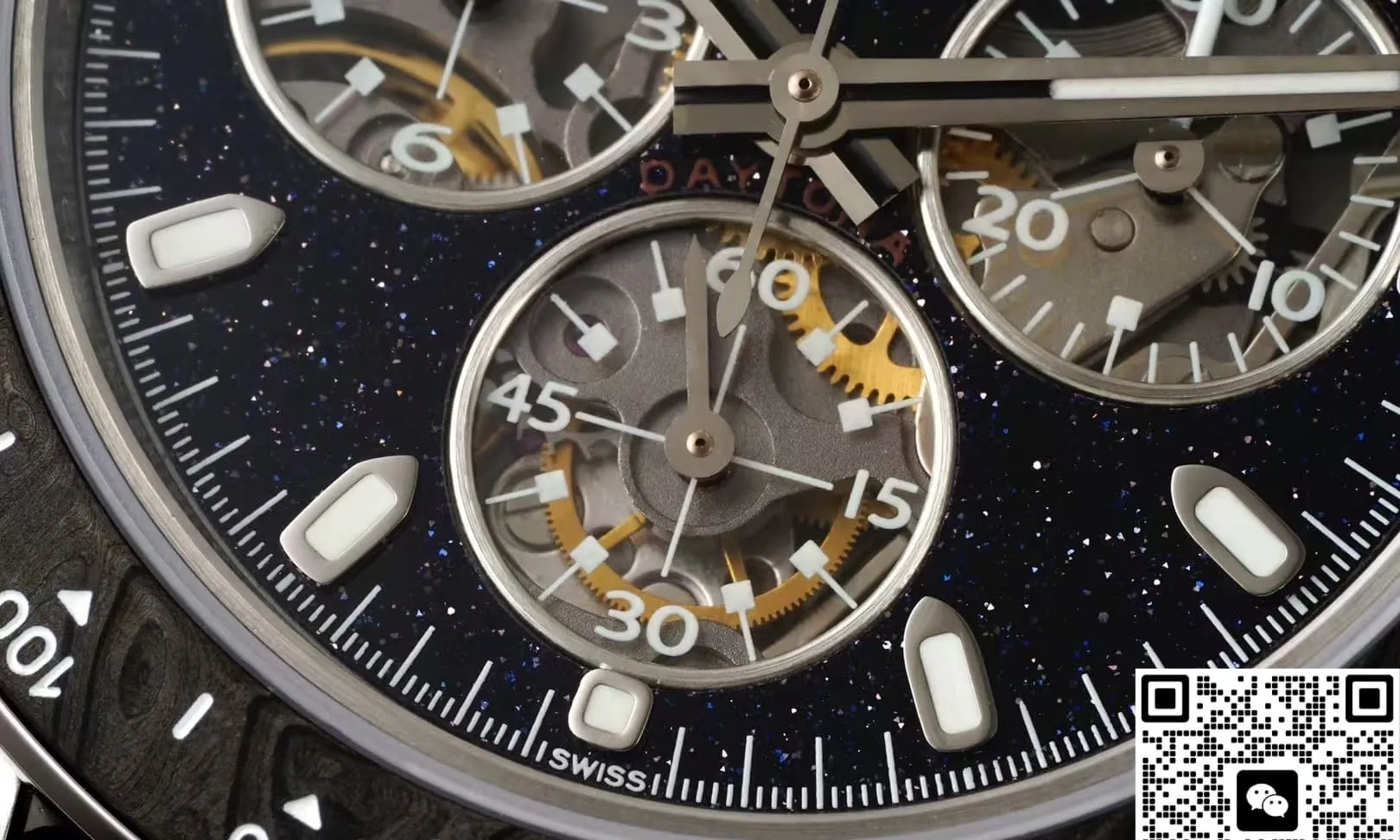 DIW Factory Rolex Cosmograph Daytona Fabric strap 1:1 Best Edition Replica Watch