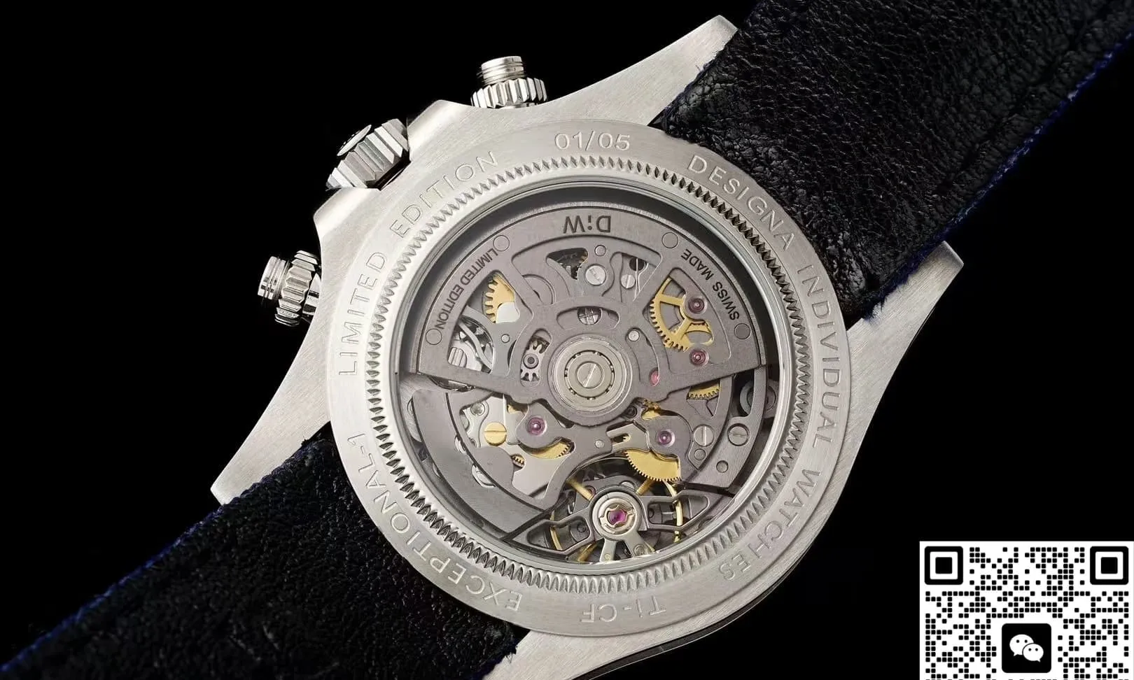 DIW Factory Rolex Cosmograph Daytona Fabric strap 1:1 Best Edition Replica Watch